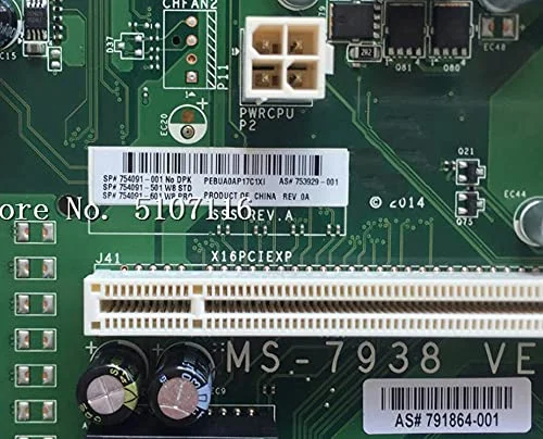 مادربرد کامپیوتر رومیزی برای 405 G2 MS-7938 754092-001 753929-002