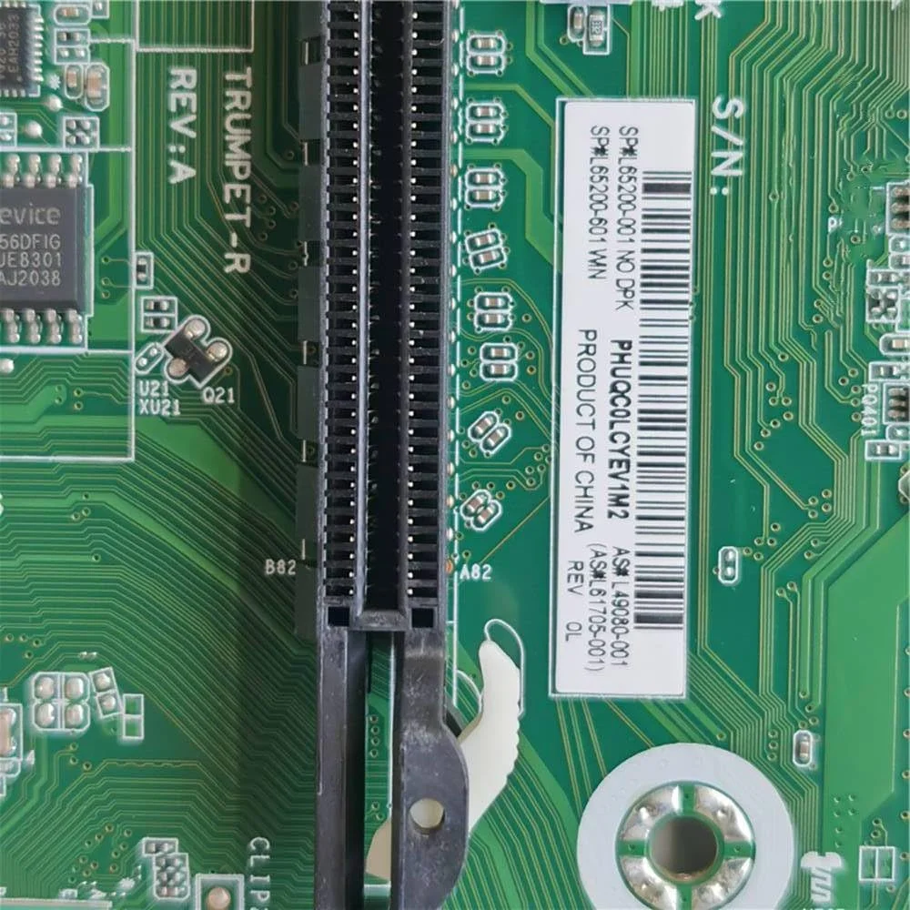 مادربرد کامپیوتر رومیزی برای EliteDesk 800 G5 SFF مدل L65200-001/601 L49080-001