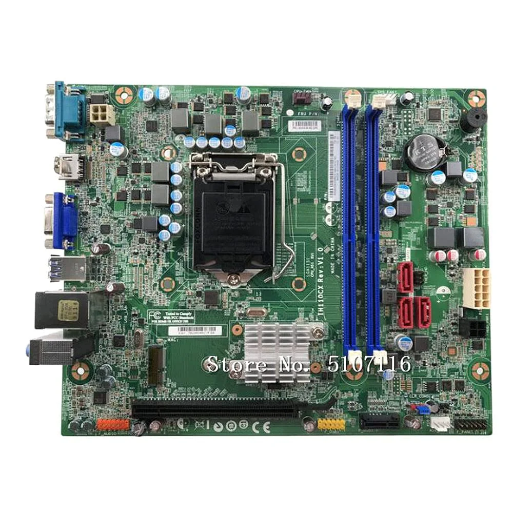 مادربرد ATX دسکتاپ برای لپ تاپ های سری Dell Precision M4600، سوکت LGA1200، چیپست H110، 4 اسلات DIMM، 4 SATA 3، 1 PCIe x16، 1 HDMI، 4 پورت اترنت، 1 پورت USB، برق 24 پین مادربرد ATX دسکتاپ برای لپ تاپ های سری Dell Precision M4600، سوکت LGA1200، چیپست H110، 4 اسلات DIMM، 4 SATA 3، 1 PCIe x16، 1 HDMI، 4 پورت اترنت، 1 پورت USB، برق 24 پین