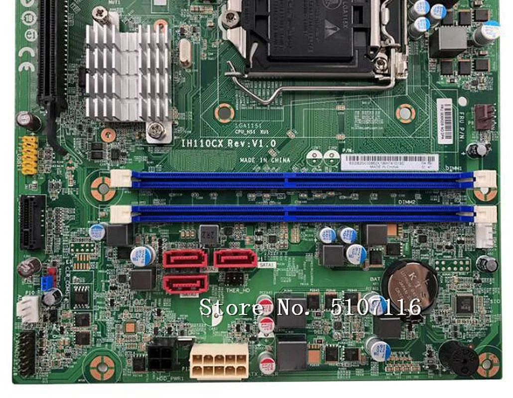مادربرد ATX دسکتاپ برای لپ تاپ های سری Dell Precision M4600، سوکت LGA1200، چیپست H110، 4 اسلات DIMM، 4 SATA 3، 1 PCIe x16، 1 HDMI، 4 پورت اترنت، 1 پورت USB، برق 24 پین مادربرد ATX دسکتاپ برای لپ تاپ های سری Dell Precision M4600، سوکت LGA1200، چیپست H110، 4 اسلات DIMM، 4 SATA 3، 1 PCIe x16، 1 HDMI، 4 پورت اترنت، 1 پورت USB، برق 24 پین