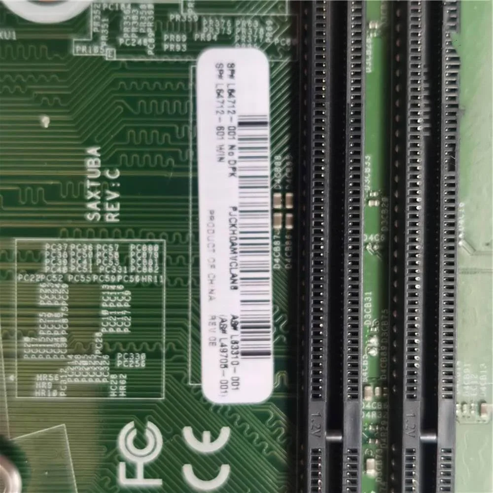 مادربرد کامپیوتر رومیزی برای 400 G6 SFF L64712-001 L49705-001 مادربرد کامپیوتر رومیزی برای 400 G6 SFF L64712-001 L49705-001