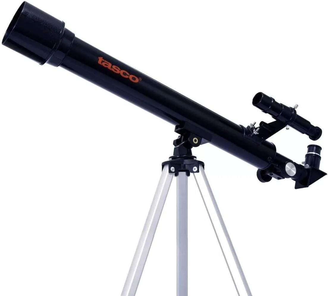 تلسکوپ شکستنی 600x50 میلی‌متری Tasco Spacestation، تلسکوپ نجومی برای بزرگسالان و مبتدیان، مشکی