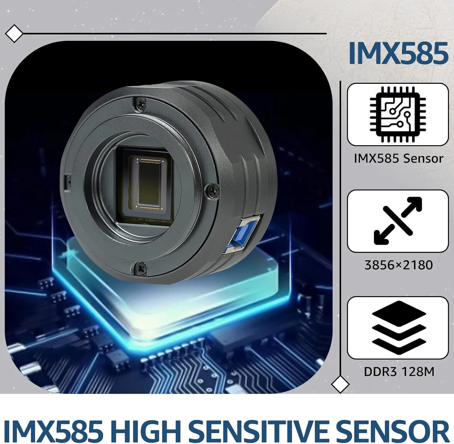 دوربین تلسکوپ SVBONY SV705C با تلسکوپ شکستی SV503