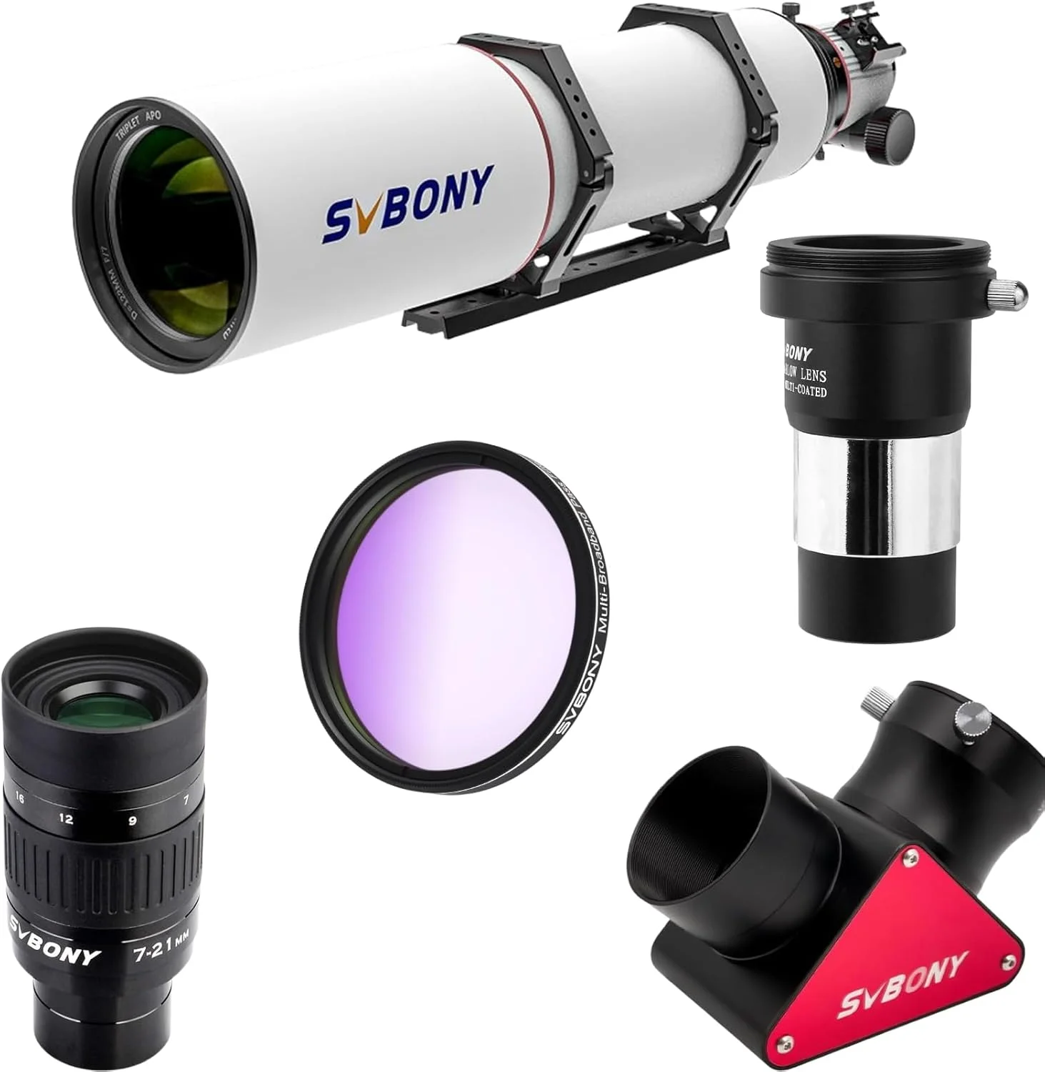 کیت رصد نجومی SVBONY SV550 122mm