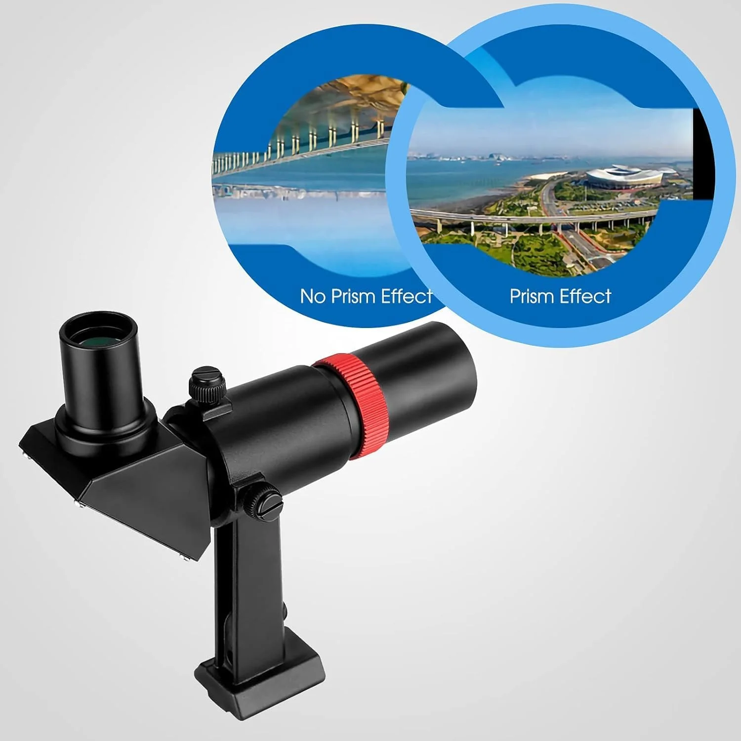 چشمی یاب SVBONY SV182، پایه دم چلچله ای جهانی با تلسکوپ انکساری SV503