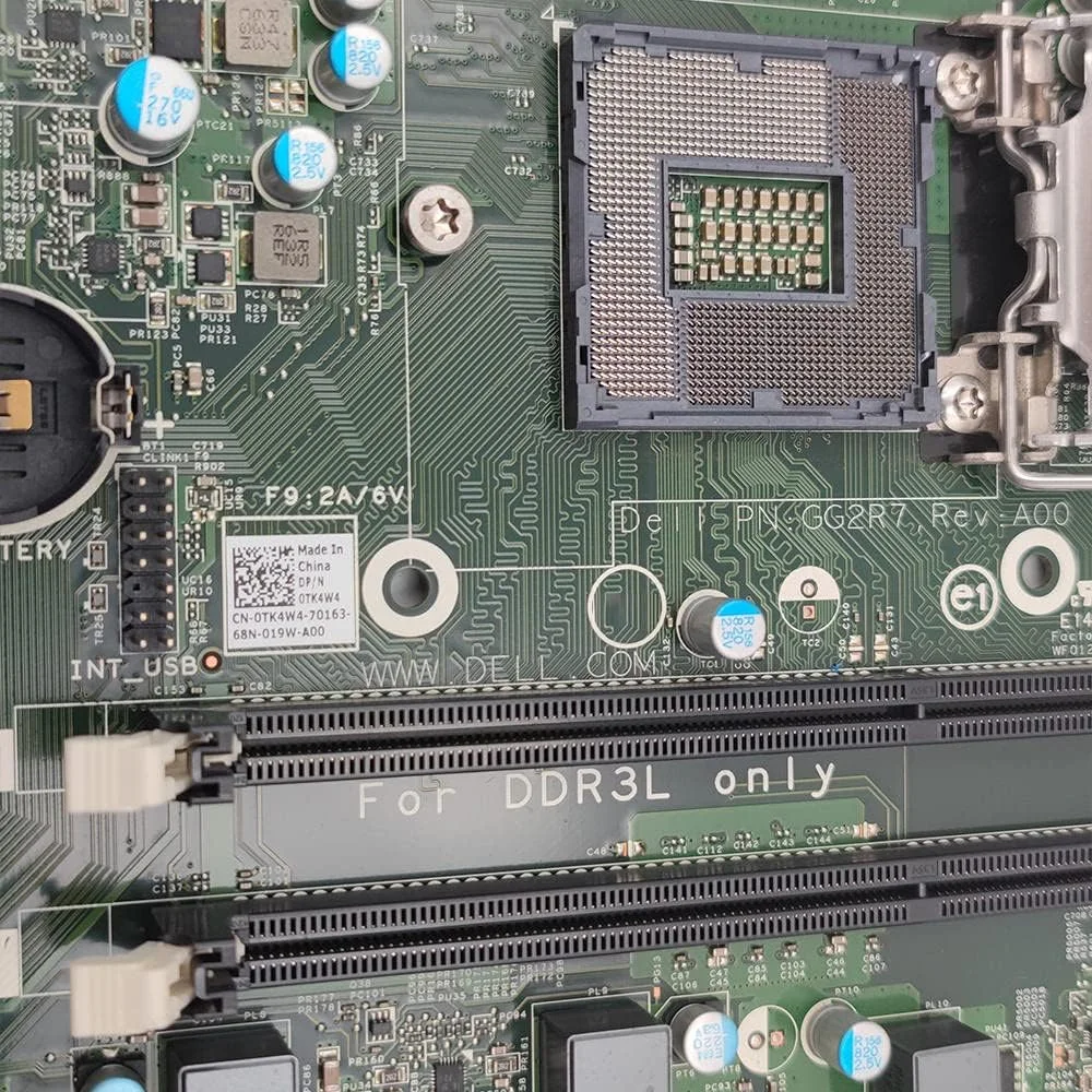 مادربرد کامپیوتر رومیزی MIH110R 14056-1 مناسب برای 3040 MT مدل GG2R7 TK4W4 0TK4W4 مادربرد کامپیوتر رومیزی MIH110R 14056-1 مناسب برای 3040 MT مدل GG2R7 TK4W4 0TK4W4