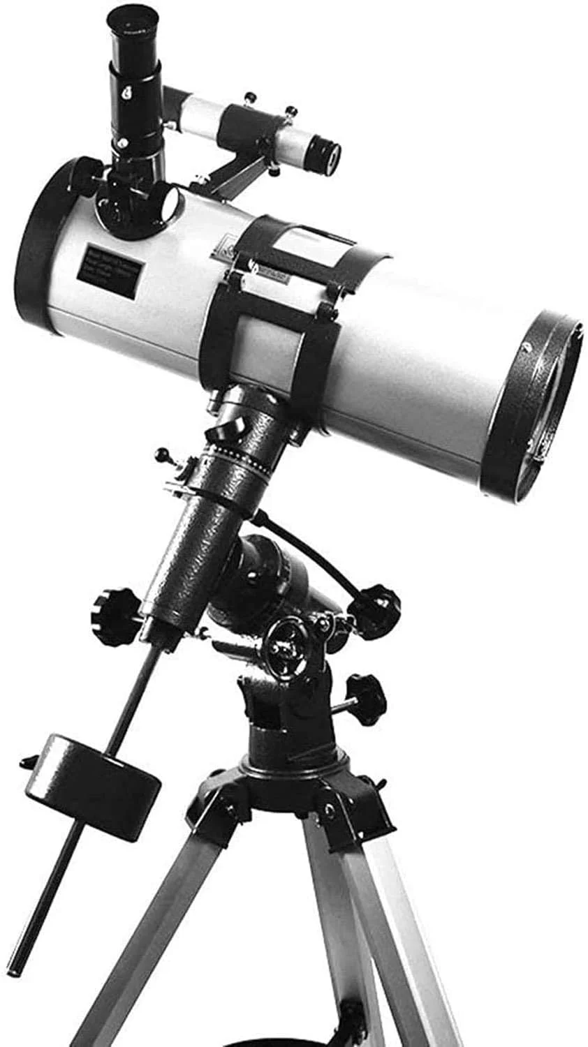 تلسکوپ شکستنی نجومی فضایی 114 میلی‌متری EQ مدل DCYEQRQ، تلسکوپ بازتابی برای رصد ستاره/ماه/زحل/مشتری