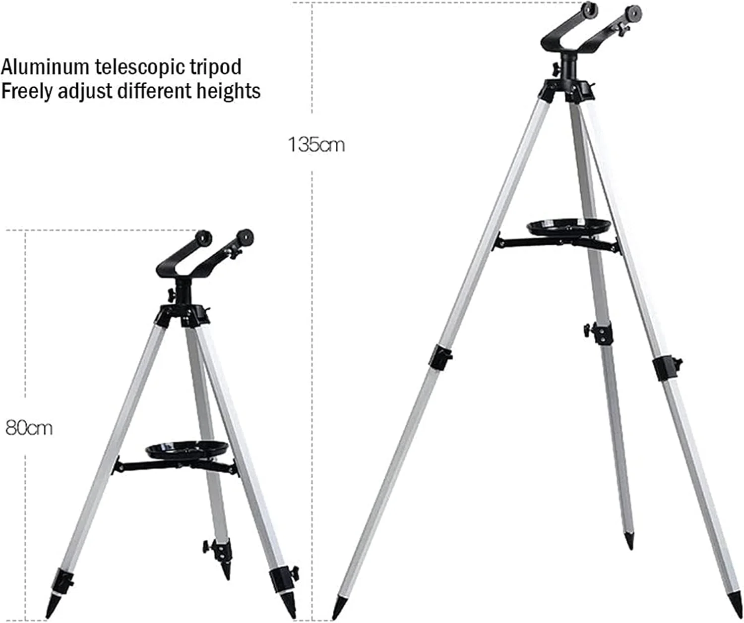 تلسکوپ 76 میلیمتری بازتابی با سهپایه قابل تنظیم، بهترین هدیه نجومی برای مبتدیان تلسکوپ 76 میلیمتری بازتابی با سهپایه قابل تنظیم، بهترین هدیه نجومی برای مبتدیان