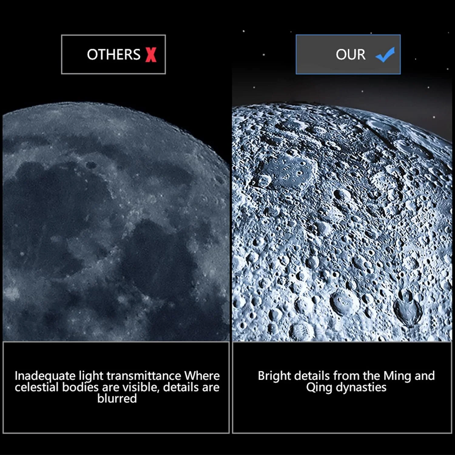 تلسکوپ نجومی حرفه ای، 750x150mm با فاصله کانونی بلند و دهانه بزرگ به همراه پایه استوایی