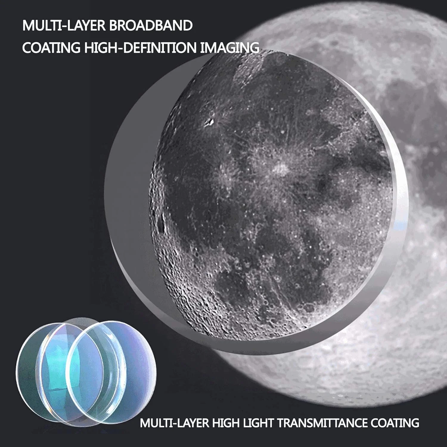 تلسکوپ نجومی حرفه ای، 750x150mm با فاصله کانونی بلند و دهانه بزرگ به همراه پایه استوایی