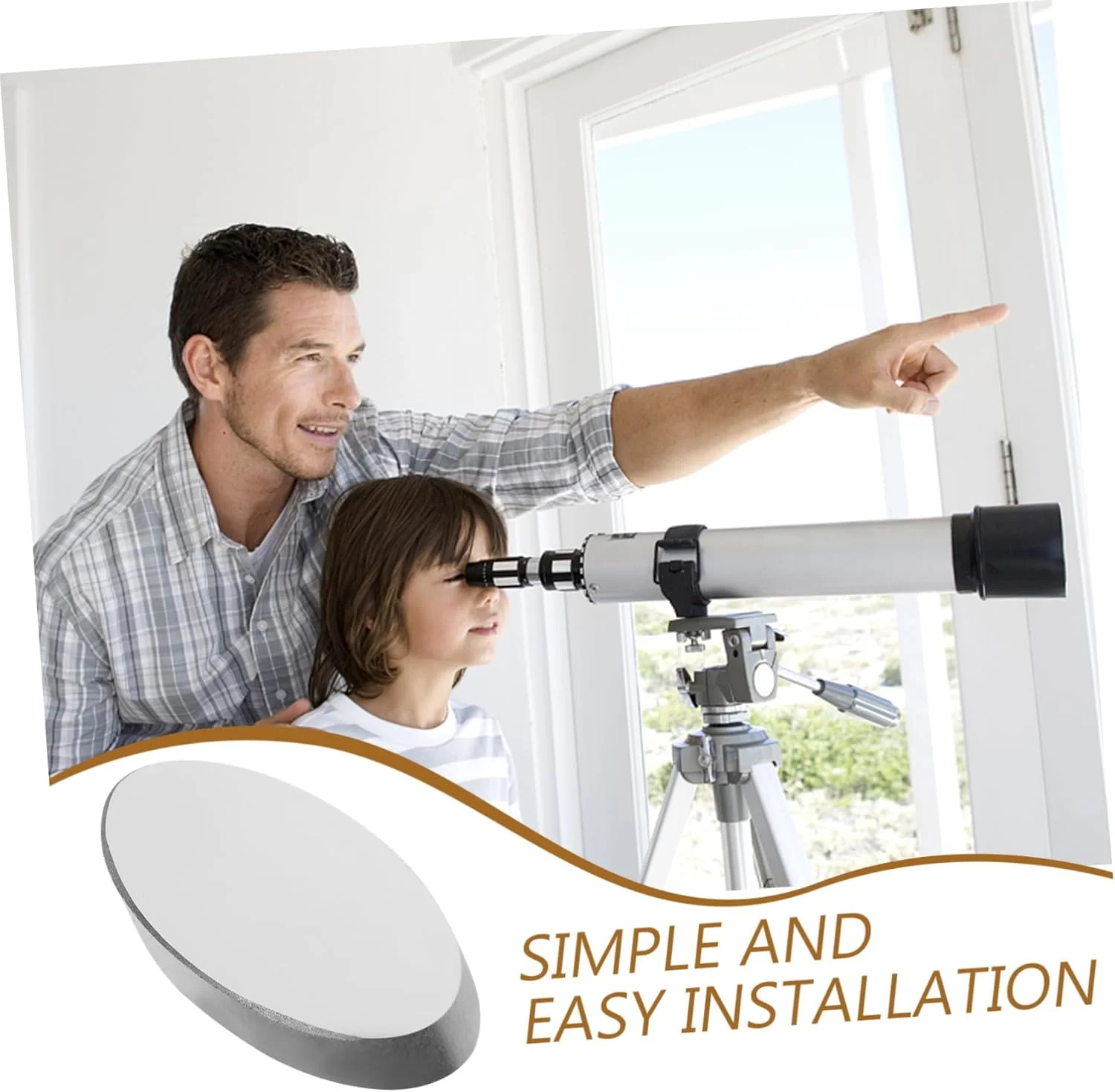 آینه ثانویه تلسکوپ نیوتنی بازتابی NUOBESTY