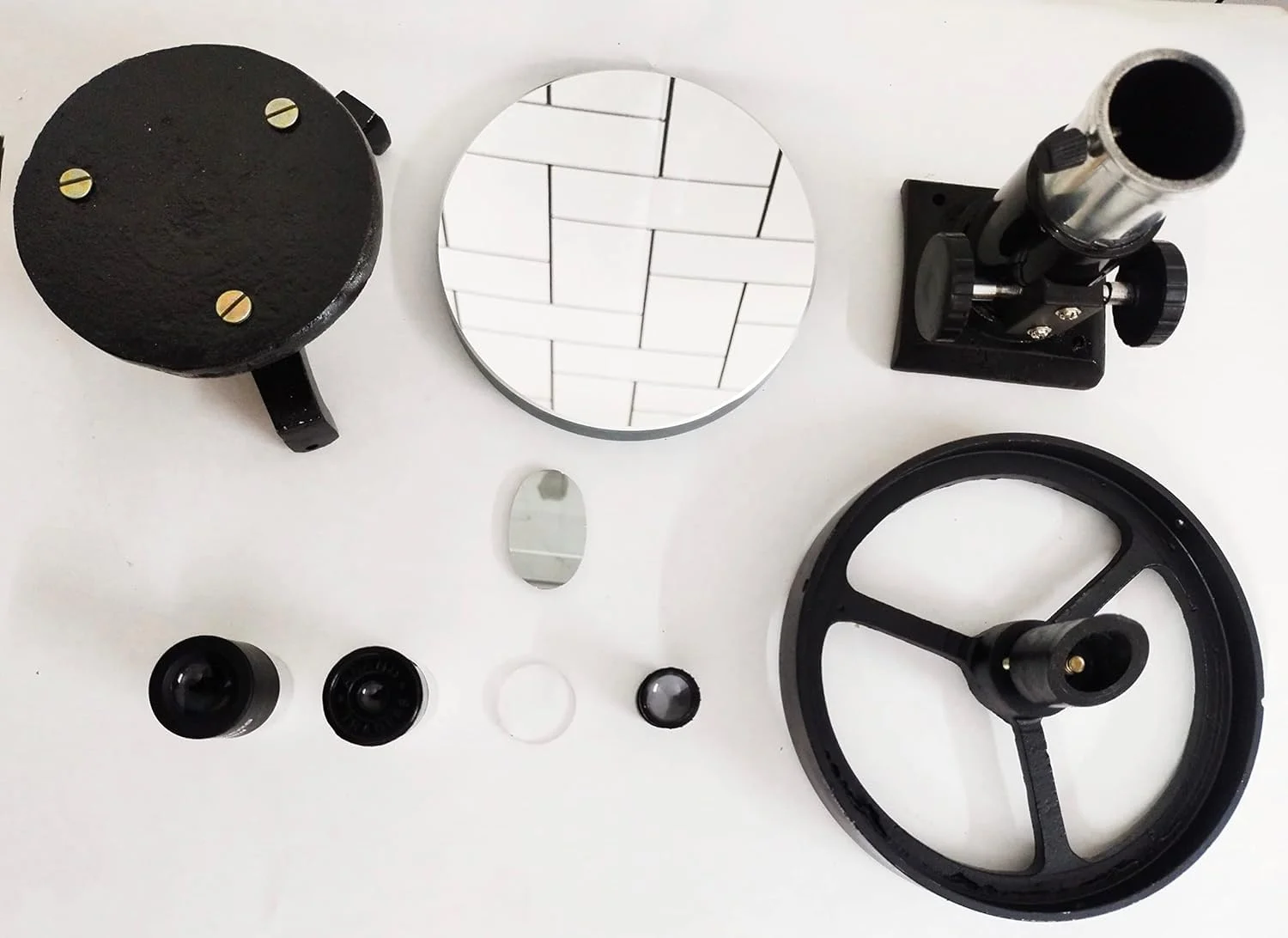 کیت ساخت تلسکوپ بازتابی Saini_MEDICOS مدل عمومی، آینه 127 میلی‌متری، فاصله کانونی 900 میلی‌متری، tlscpemkgkit1664