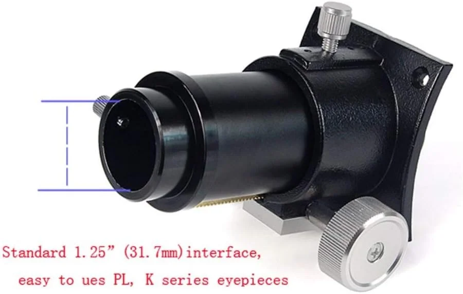 فوکوسر 1.25 اینچی تلسکوپ بازتابی نجومی LSLYTQ، نوع تک چشمی برای چشمی تلسکوپ نجومی تک چشمی