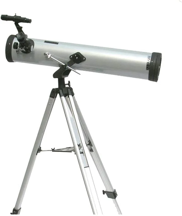 تلسکوپ برای بزرگسالان، مبتدیان و کودکان، دهانه 76 میلی‌متری، تلسکوپ بازتابی نجومی 700 میلی‌متری با لنز منشوری BAK4 برای نجوم و رصد ماه و مناظر