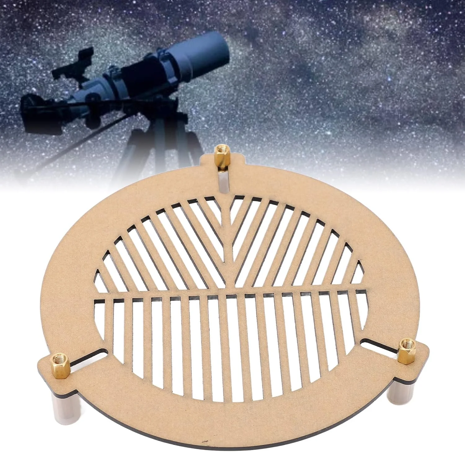 ماسک باهتینوف Denash، صفحه استخوانی آکریلیک برای فوکوس تلسکوپ فضای عمیق، لوازم جانبی تلسکوپ نجومی برای تلسکوپ های بازتابی و انکساری، Denash8593b4s7wx