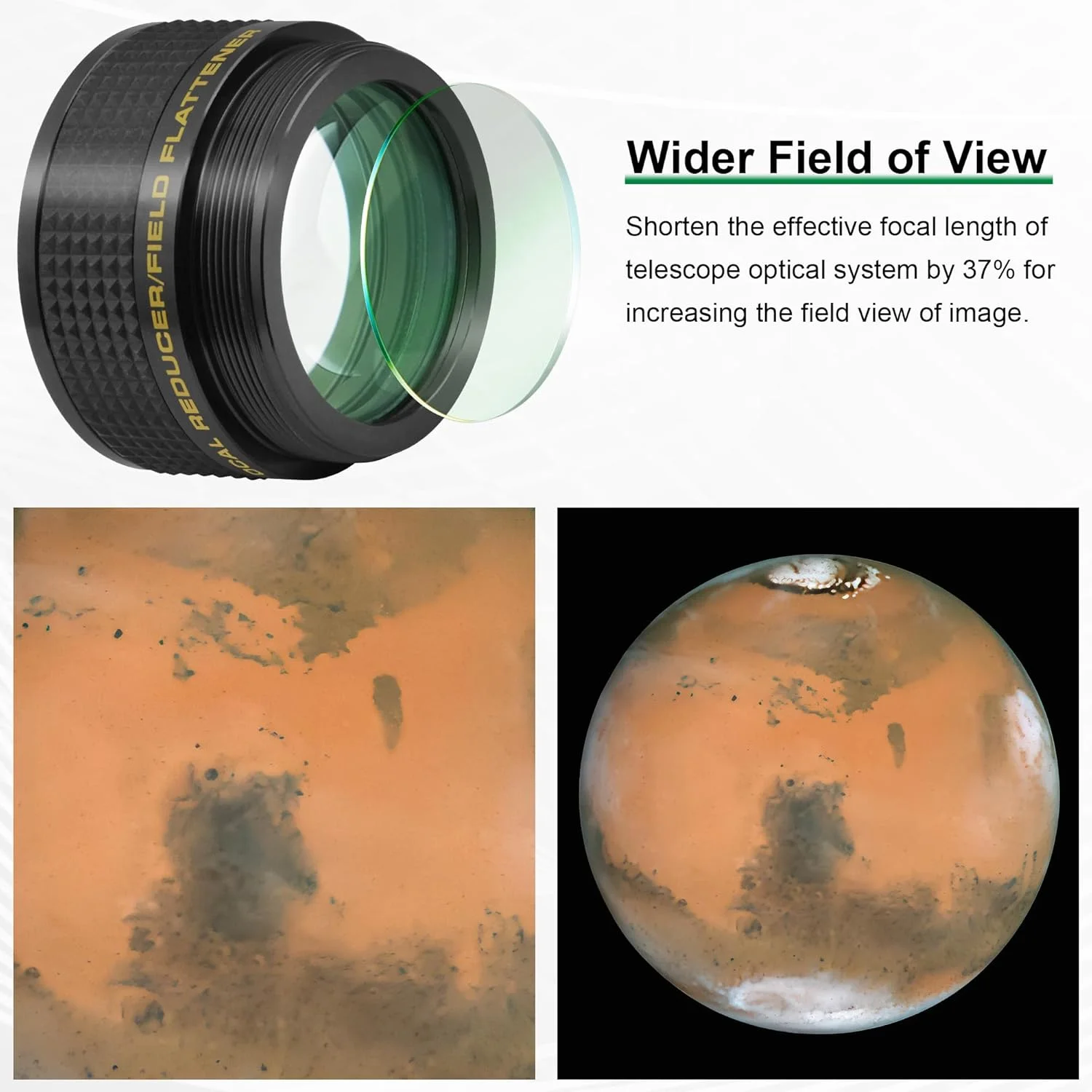 تصحیح کننده کاهنده f/6.3 Alstar برای تلسکوپ های سری C