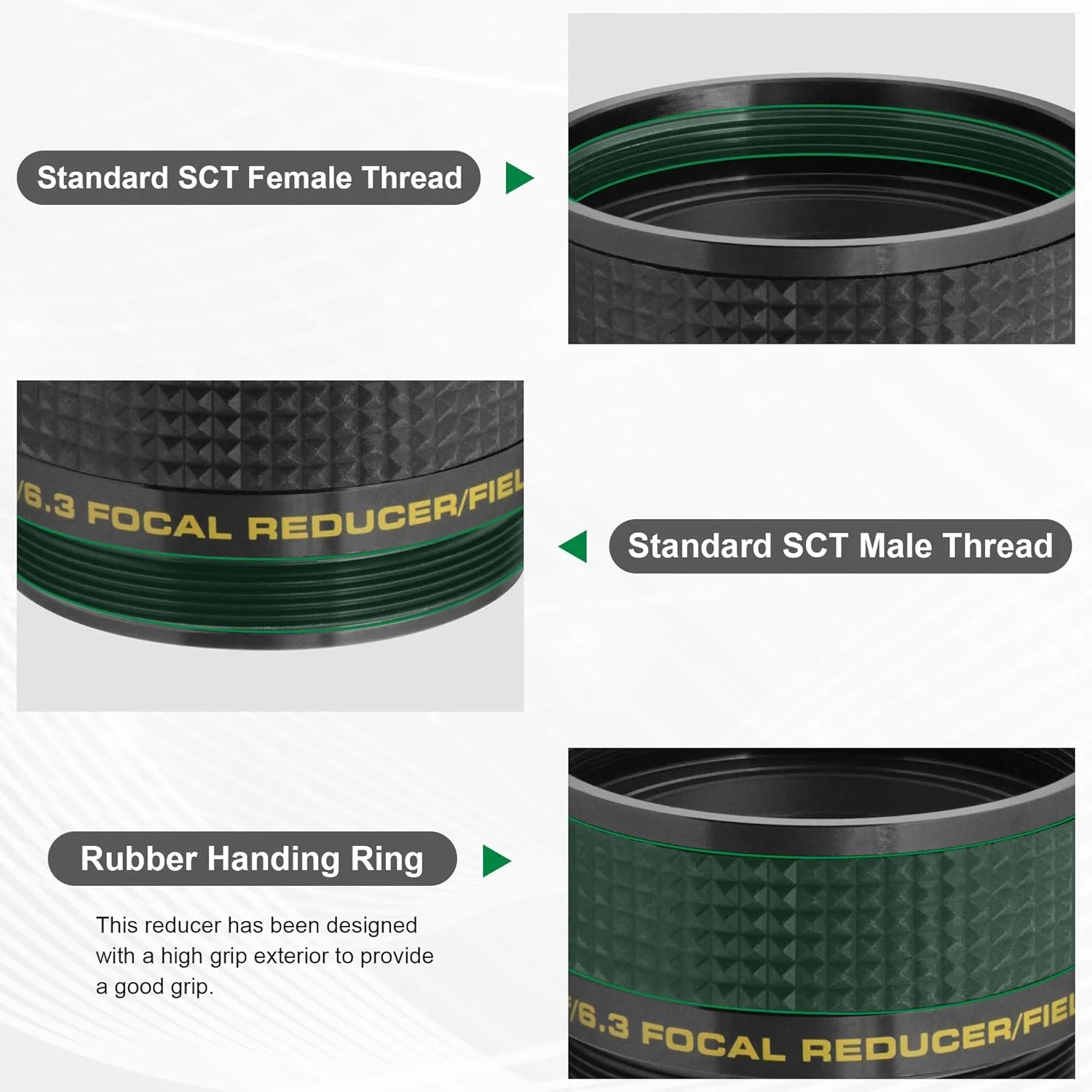 تصحیح کننده کاهنده f/6.3 Alstar برای تلسکوپ های سری C