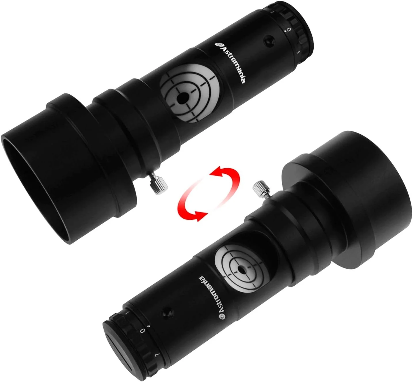 ماسک باهتینوف Astromania FM200mm برای لوله (OD) از 215mm-260mm - همراه با - لیزر کولیماتور 1.25 اینچی با آداپتور 2 اینچی