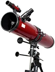 تلسکوپ نیوتنی بازتابی سری سیاره سرخ کارسون 45-100x114 میلی‌متر به همراه آداپتور عکس‌برداری دیجیتال جهانی تلفن هوشمند (RP-300SP)، بزرگ