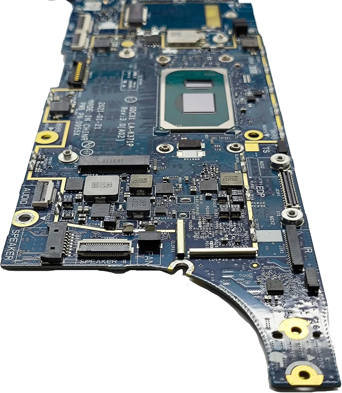 مادربرد جایگزین 0GCXXC GCXXC برای لپ تاپ های Dell Latitude 7320 7420 7520 مدل GDC31 LA-K371P، پردازنده i7-1185G7 و 32 گیگابایت رم