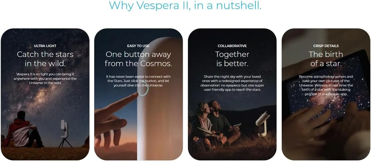 ایستگاه کاوش وسپرا II با تلسکوپ هوشمند و کاملاً خودکار و فناوری تشخیص میدان ستاره ای Vaonis