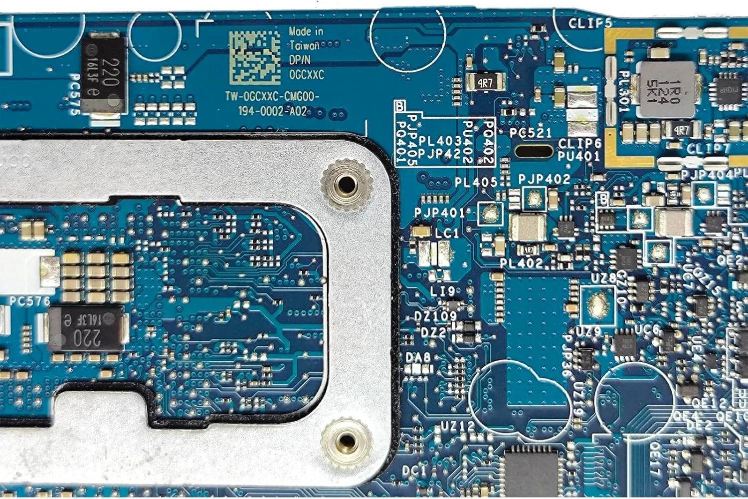 مادربرد جایگزین 0GCXXC GCXXC برای لپ تاپ های Dell Latitude 7320 7420 7520 مدل GDC31 LA-K371P، پردازنده i7-1185G7 و 32 گیگابایت رم