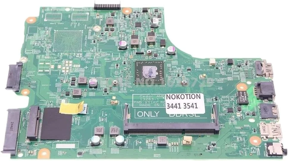 مادربرد لپ تاپ برای مدل های 3441 و 3541 با شماره قطعه CN-03F7WK و 13283-1 PWB XY1KC A4-6210 DDR3