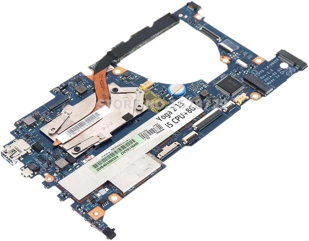 مادربرد لپ تاپ ZIVY0 LA-A921P برای یوگا 2 13 با پردازنده I5-4200U/I5-4210U +8G +هیت سینک (پردازنده I5 با 4 گیگابایت رم) مادربرد لپ تاپ ZIVY0 LA-A921P برای یوگا 2 13 با پردازنده I5-4200U/I5-4210U +8G +هیت سینک (پردازنده I5 با 4 گیگابایت رم)