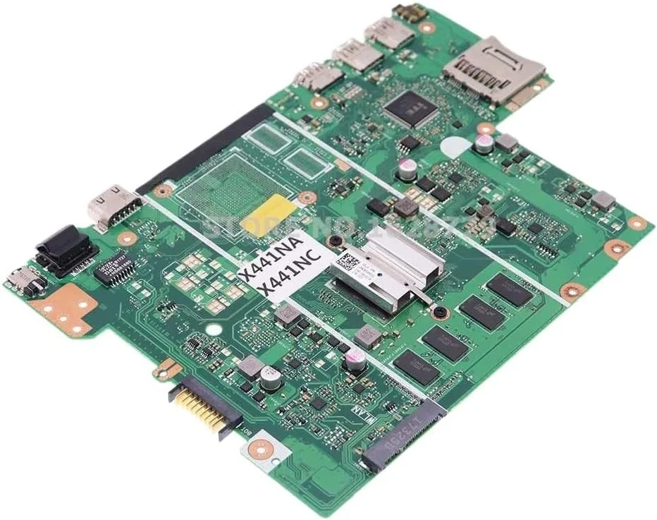 برد اصلی 60NB0E20-MB1220 برای لپ تاپ A441N X441NC X441NA با پردازنده N3350 و 4 گیگابایت رم (پردازنده N4200 با 4 گیگابایت رم)