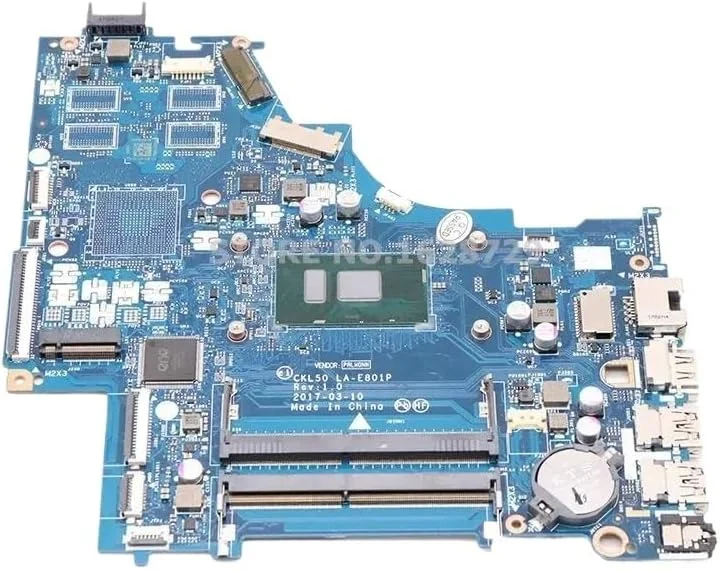مادربرد 924749-601 924749-001 KL50 LA-E801P برای لپ تاپ پاویلیون 15-BS مادربرد I3-7100U UMA MB