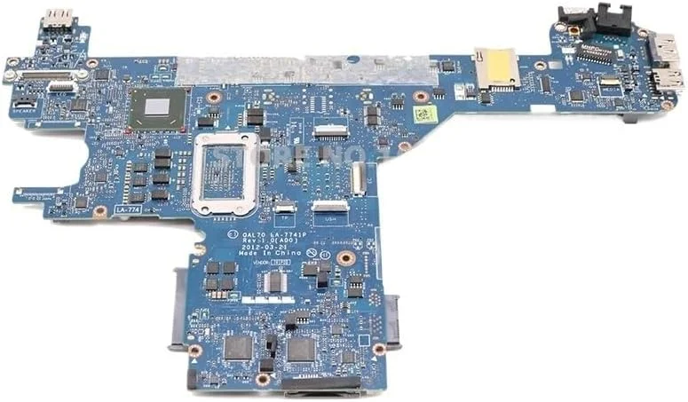 مادربرد لپ تاپ CN-0D3RGW D3RGW برای Latitude E6330 E6430 مدل I5-3340M QAL70 LA-7741P