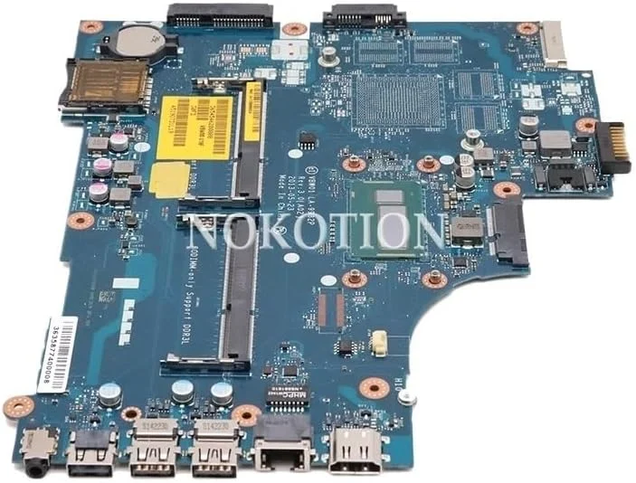 مادربرد برای اینسپایرون 15R 3537 5537، پردازنده I5-4200U، شماره قطعه CN-000GCY 000GCY VBW01 LA-9982P