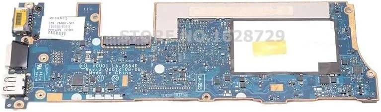 مادربرد لپ تاپ 714761-001 VCU01 LA-8554P مناسب برای XT13 XT 13-2000 با پردازنده SR0XL I5-3337U و 4 گیگابایت رم