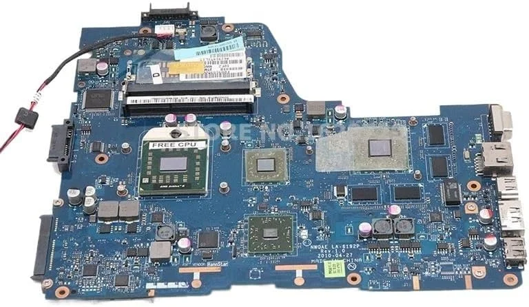 مادربرد لپ تاپ A665D مدل NMQAE LA-6192P K000108490 سوکت S1