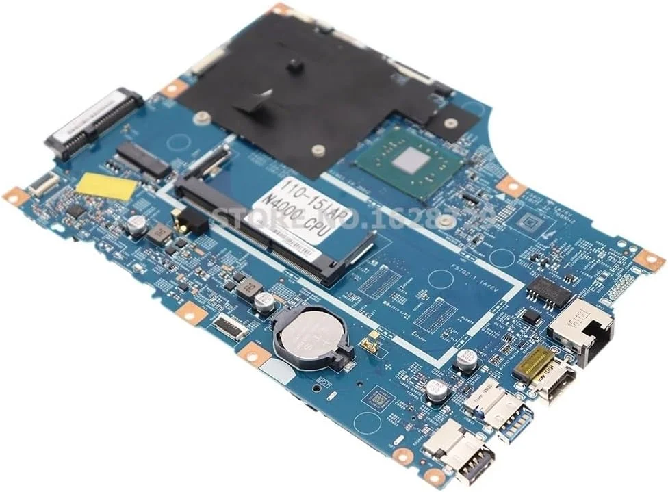 مادربرد لپ تاپ IdeaPad 110-15IAP مدل V110-15IAP با شماره قطعه 5B20M44694 LV114A_MB 15270-1 448.08A03.0011 SR3S1 N4000