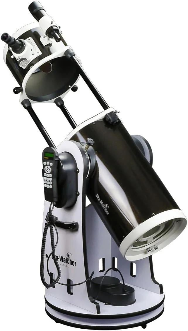 تلسکوپ دابسونی SkyWatcher Flextube 250 SynScan با دهانه 10 اینچ، تاشو، کامپیوتری و مجهز به GoTo، سفید، (S11810)