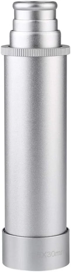 تلسکوپ تک چشمی دستی برنجی با قابلیت بزرگنمایی 25x30 برای تماشای پرندگان، پیاده روی و مسافرت (25x30)