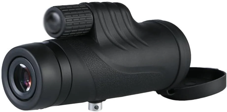 تلسکوپ منوچشمی زاویه باز 10x42 با نور کم، چشمی بزرگ، جمع و جور و قابل حمل با ماسک چشمی چرخشی