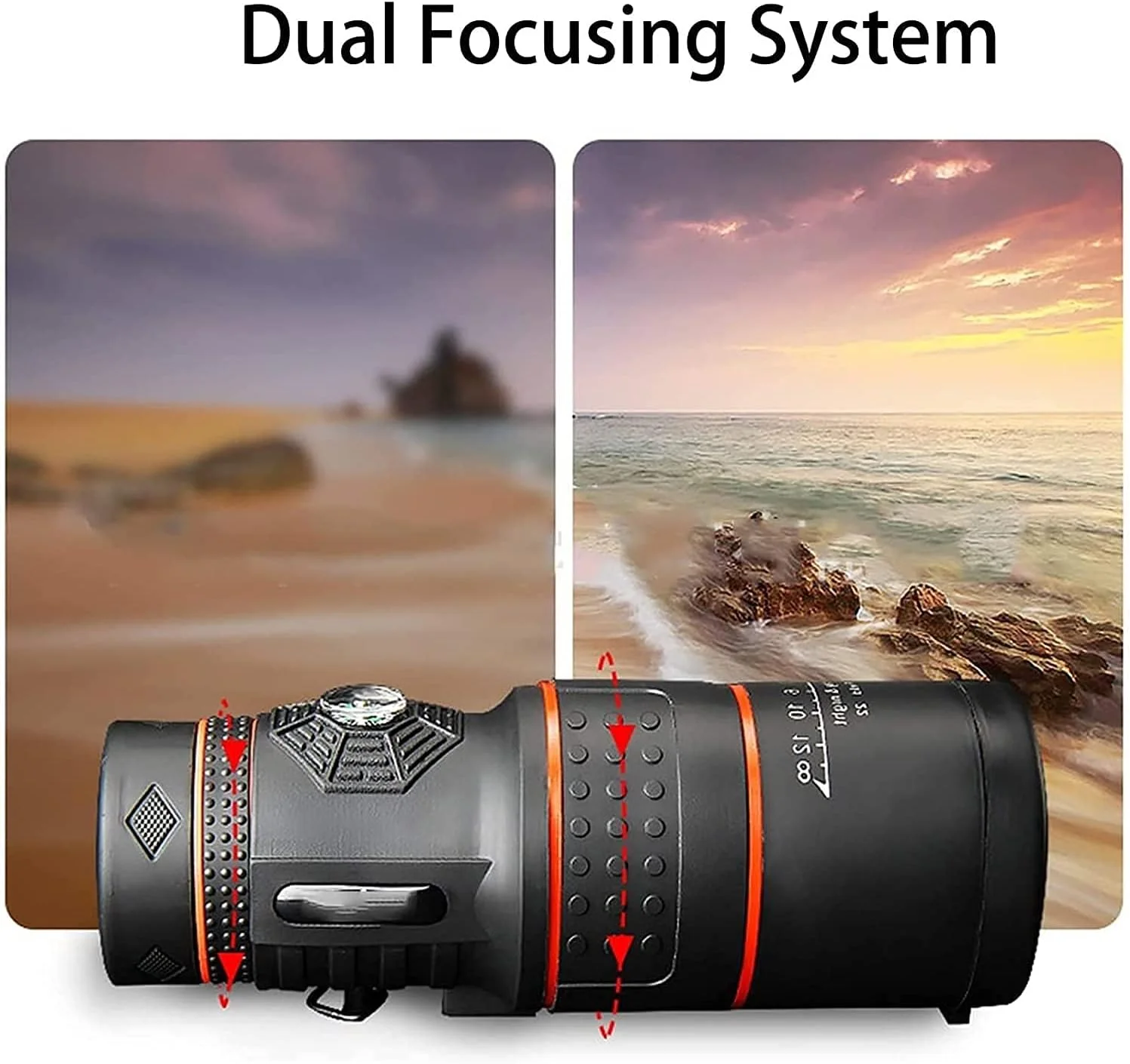 تلسکوپ تک چشمی 12X50 با منشور قوی، تک چشمی فشرده برای بزرگسالان و کودکان، تلسکوپ تک چشمی HD برای تماشای پرندگان، شکار، پیاده روی، کنسرت و مسافرت (مشکی) تلسکوپ تک چشمی 12X50 با منشور قوی، تک چشمی فشرده برای بزرگسالان و کودکان، تلسکوپ تک چشمی HD برای تماشای پرندگان، شکار، پیاده روی، کنسرت و مسافرت (مشکی)