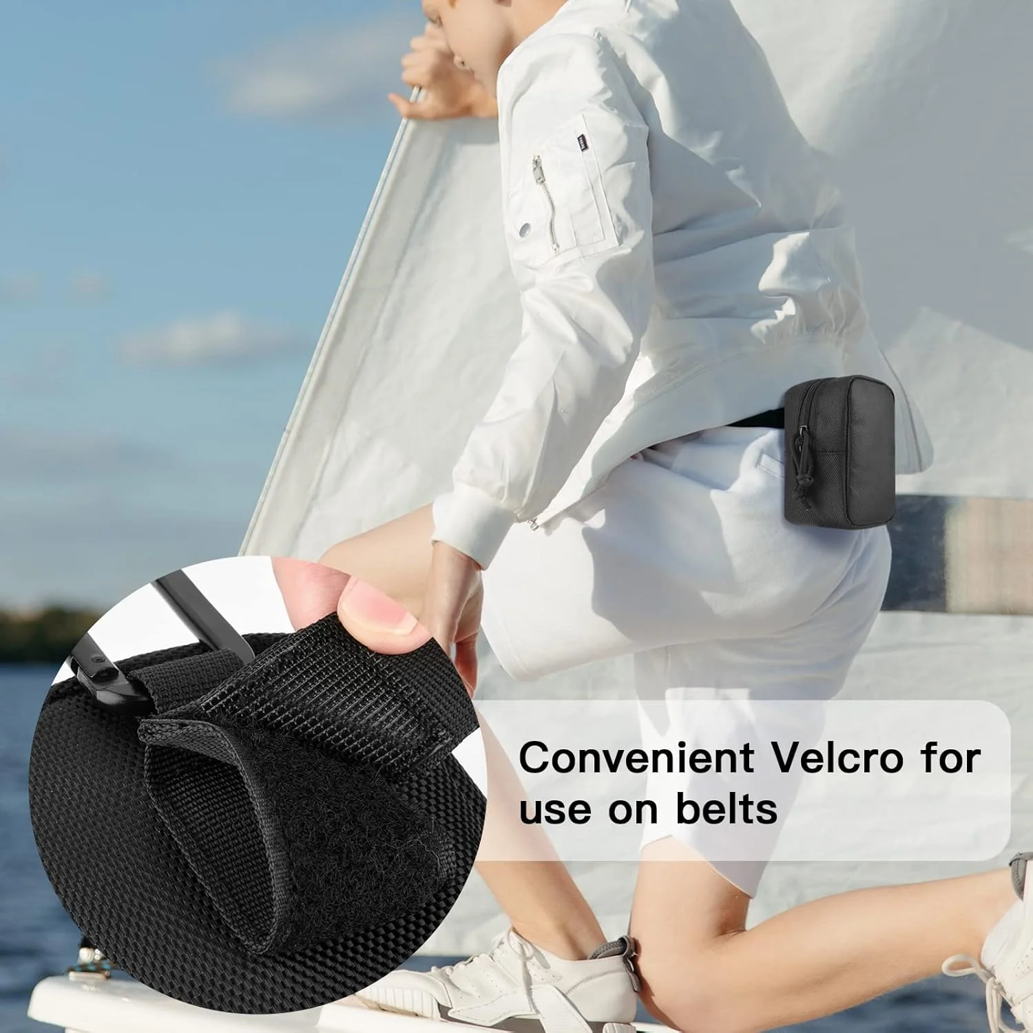 کیف تلسکوپ تک چشمی Xxerciz سازگار با تلسکوپ تک چشمی Vortex Optics Solo 8x36 و 10x36، کیف حمل محافظ مسافرتی قابل حمل برای شکار، کمپینگ، پیاده روی، فقط کیف