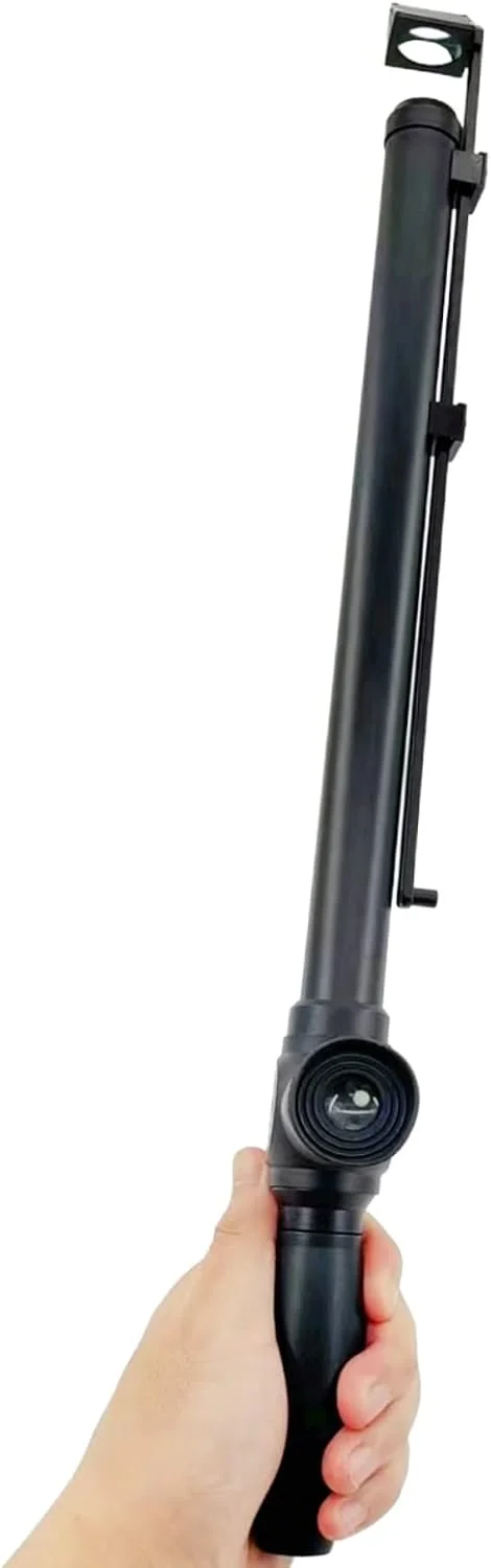 تلسکوپ تک چشمی HD پریسکوپ 5X، تلسکوپ قابل حمل پریسکوپ، تلسکوپ دیدبانی قابل تنظیم 50 تا 68 سانتی متر برای تماشای پرندگان، شکار، پیاده روی، کنسرت و مسافرت