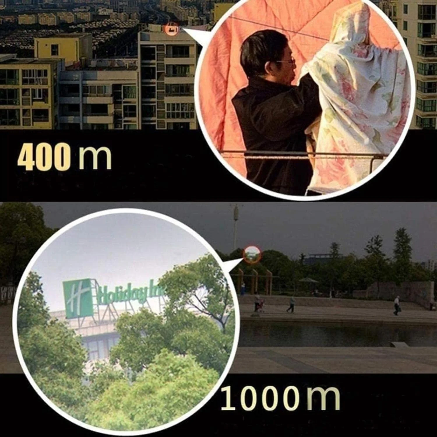 تلسکوپ تک چشمی قدرتمند HD، زوم جیبی HD برای تماشای پرندگان، کمپینگ، حیات وحش و مسافرت