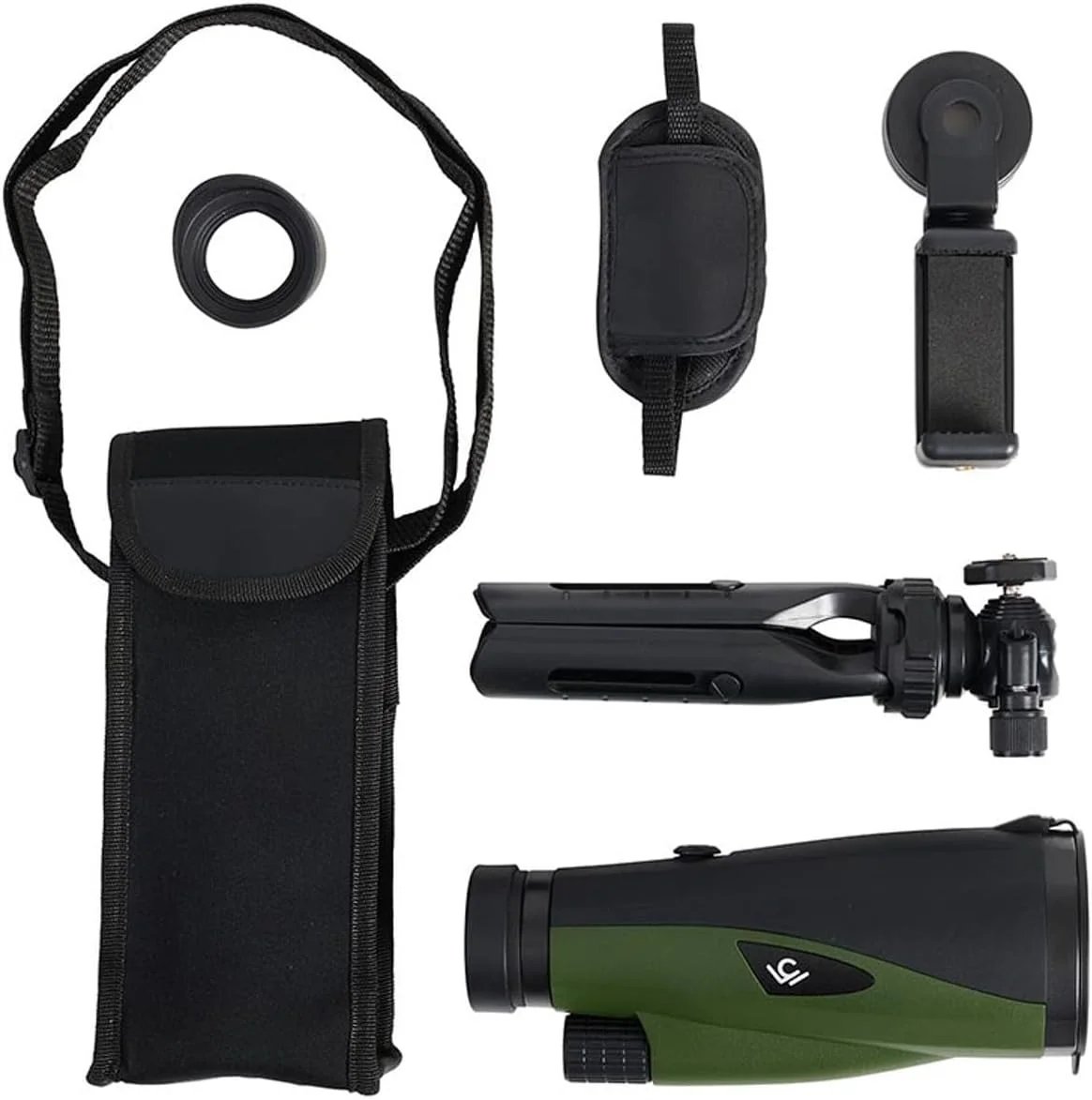 تلسکوپ تک چشمی اکسپدیشن آی 10x60 – فوکوس دستی، لنز چند لایه، تلسکوپ جمع و جور مناسب فضای باز برای پیاده روی، حیات وحش و ورزش