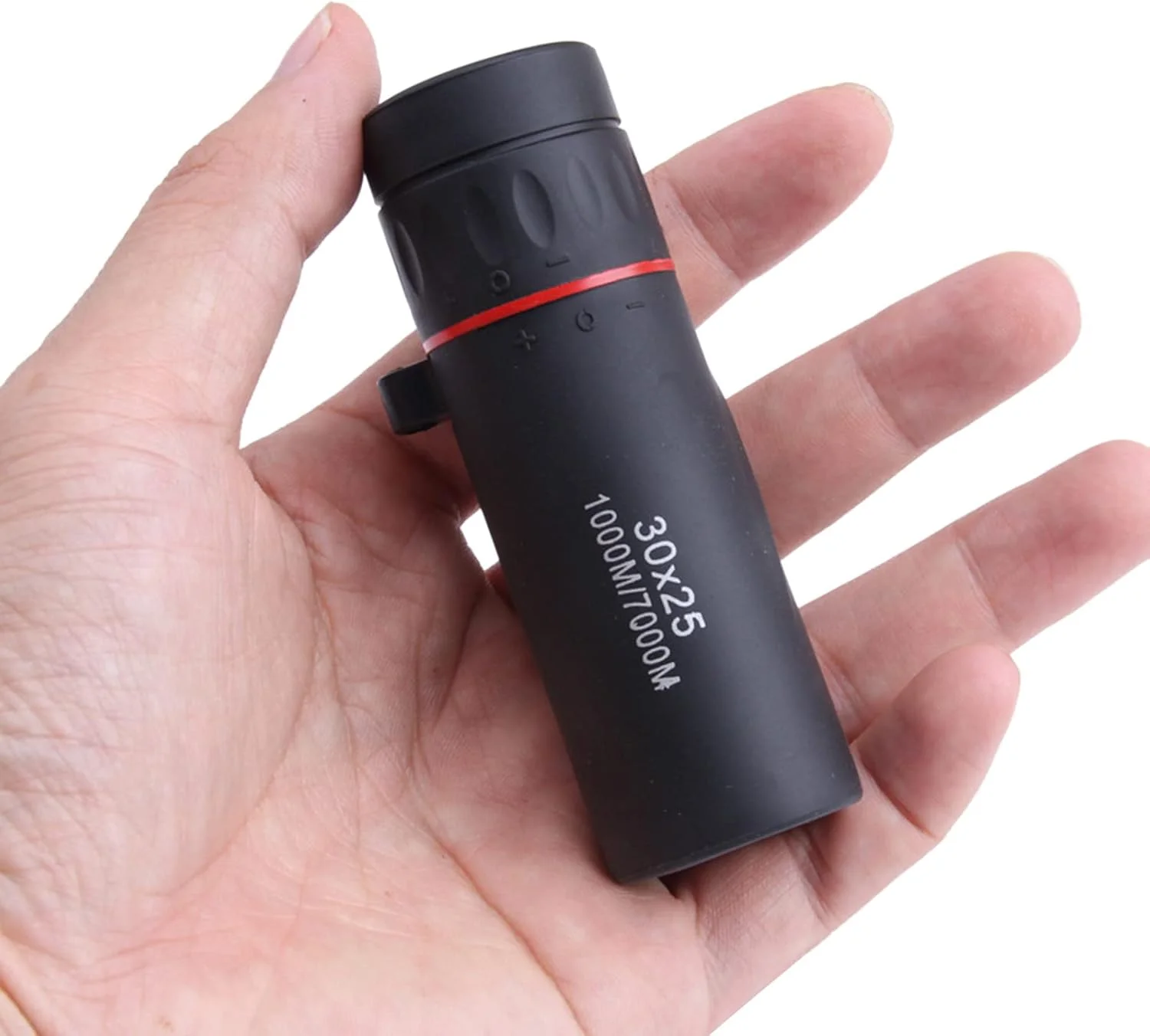 تک چشمی جیبی 30x25 اپتیک دستی برای کمپینگ در فضای باز، پیاده روی، مسافرت و شکار