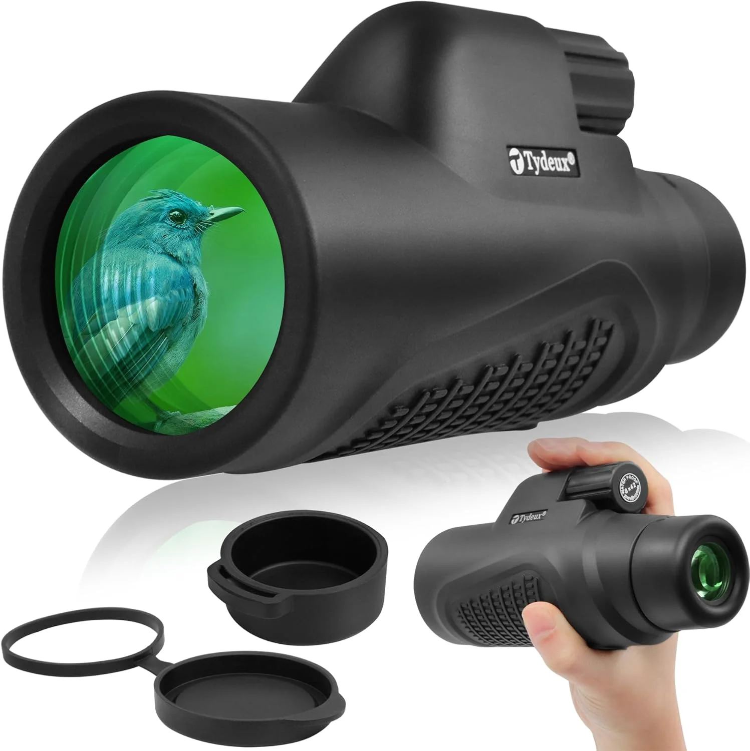 تلسکوپ تک چشمی 8x42 - منشور K9 ضد آب برای مسافرت، تماشای مناظر، حیات وحش، تماشای پرندگان، شکار و کمپینگ