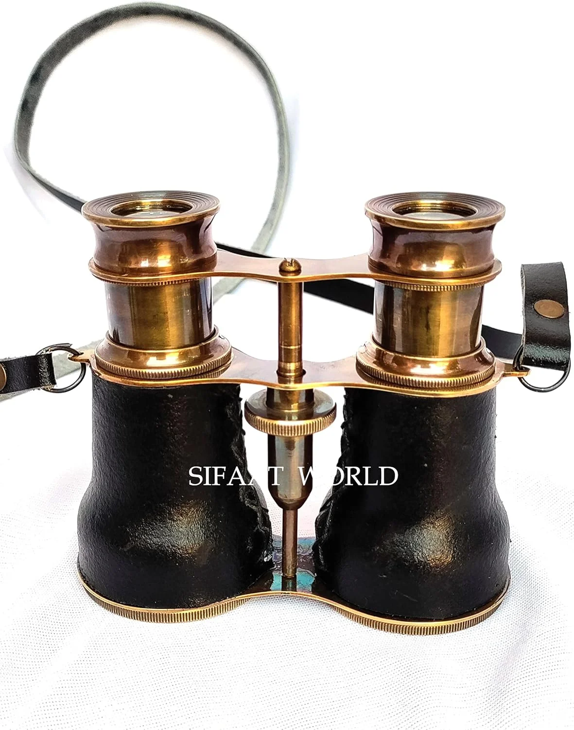 دوربین دوچشمی دریایی برنجی عتیقه ویکتوریایی با بند چرمی گردنی، دوربین تک چشمی برنجی کلکسیونی به سبک عتیقه، هدیه دوربین جاسوسی (چرم مشکی) دوربین دوچشمی دریایی برنجی عتیقه ویکتوریایی با بند چرمی گردنی، دوربین تک چشمی برنجی کلکسیونی به سبک عتیقه، هدیه دوربین جاسوسی (چرم مشکی)