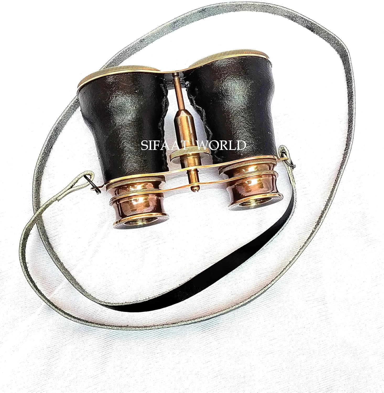 دوربین دوچشمی دریایی برنجی عتیقه ویکتوریایی با بند چرمی گردنی، دوربین تک چشمی برنجی کلکسیونی به سبک عتیقه، هدیه دوربین جاسوسی (چرم مشکی) دوربین دوچشمی دریایی برنجی عتیقه ویکتوریایی با بند چرمی گردنی، دوربین تک چشمی برنجی کلکسیونی به سبک عتیقه، هدیه دوربین جاسوسی (چرم مشکی)