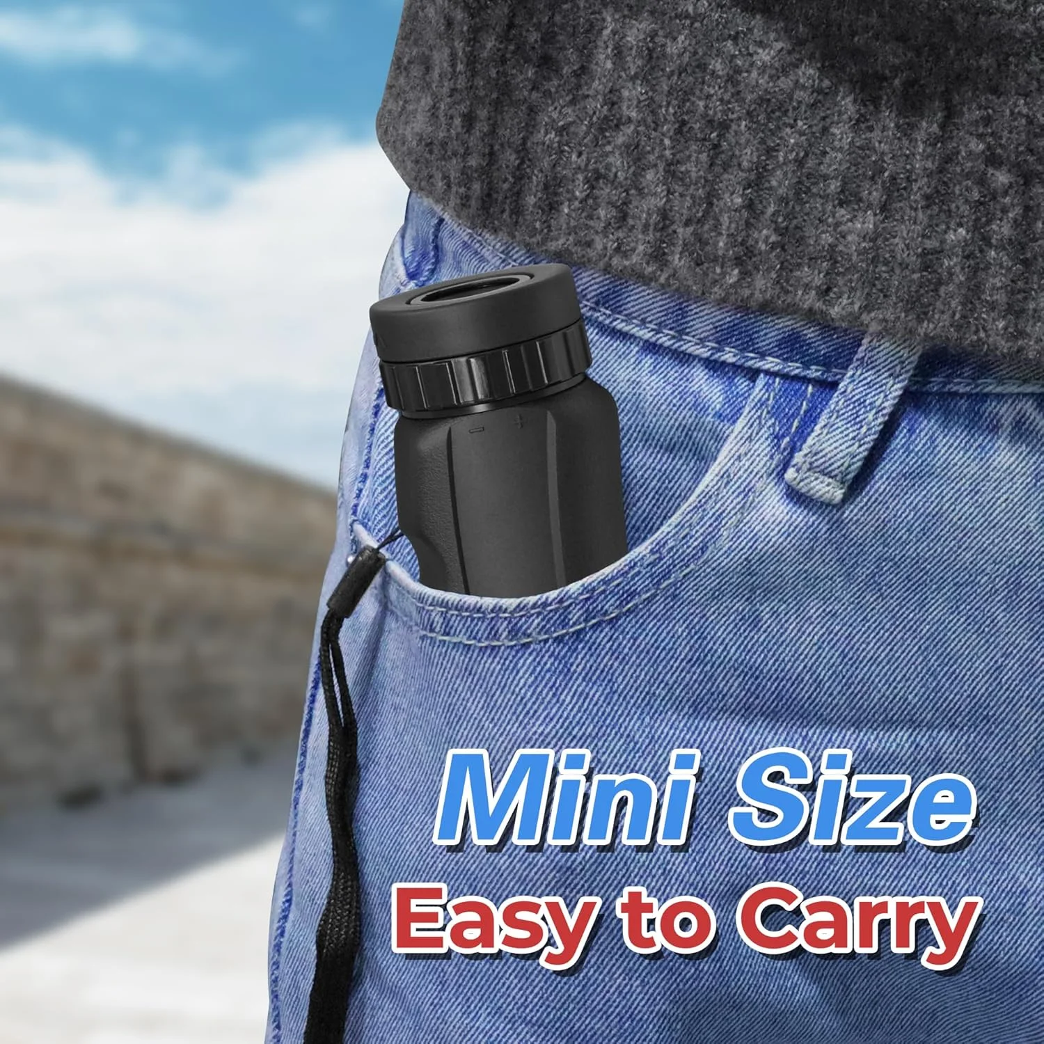 آداپتور تلسکوپ فلزی تلفن هوشمند - همراه با تلسکوپ تک چشمی 10x25