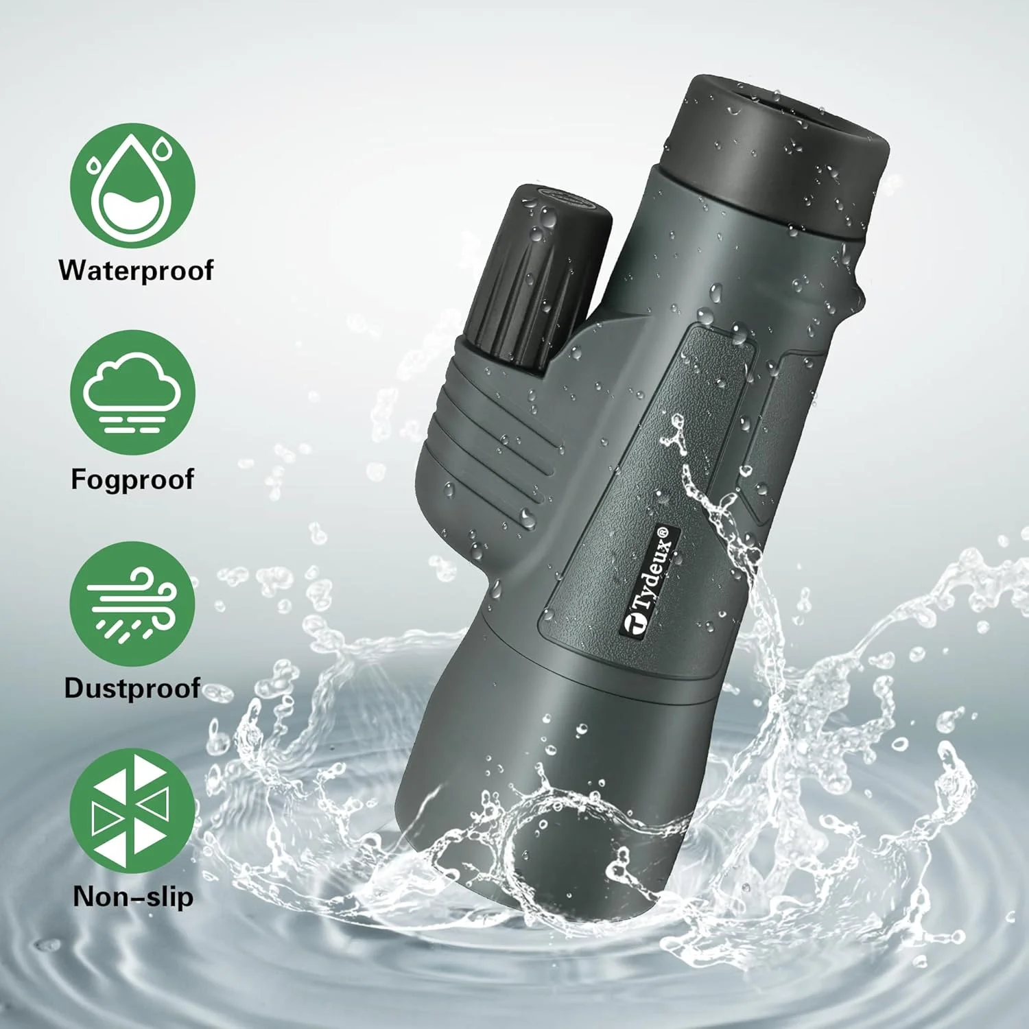 تلسکوپ تک چشمی 12x50 HD با منشور BAK-4 با قدرت بالا برای بزرگسالان، مناسب هدیه، فعالیت های خارج از منزل، تماشای پرندگان، پیاده روی، کنسرت، مسافرت، شکار و کمپینگ