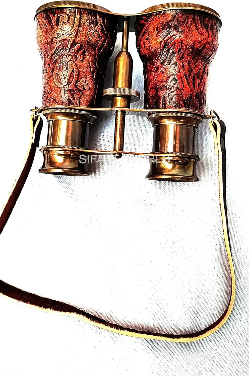 دوربین دوچشمی دریایی برنجی عتیقه ویکتوریایی با بند گردنی چرمی، دوربین کلکسیونی برنجی قدیمی تک چشمی به سبک عتیقه، هدیه دوربین جاسوسی (چرم قرمز) دوربین دوچشمی دریایی برنجی عتیقه ویکتوریایی با بند گردنی چرمی، دوربین کلکسیونی برنجی قدیمی تک چشمی به سبک عتیقه، هدیه دوربین جاسوسی (چرم قرمز)